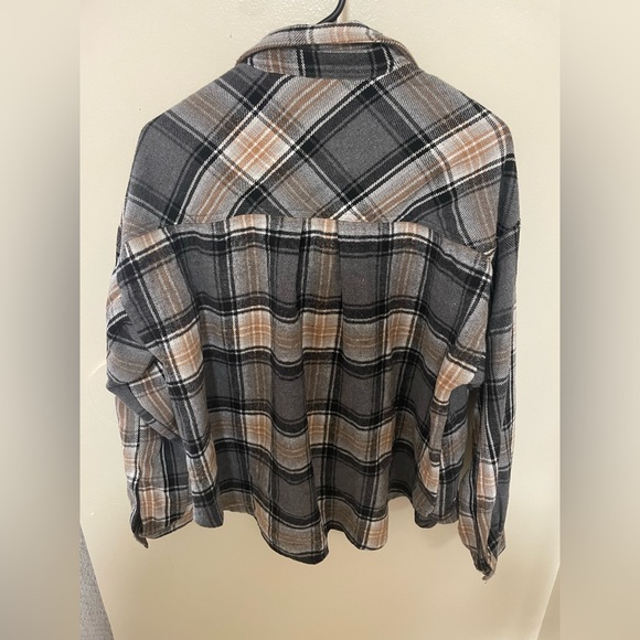 ✨Umgee Flannel Button Up Thick Size S - Picture 7 of 8